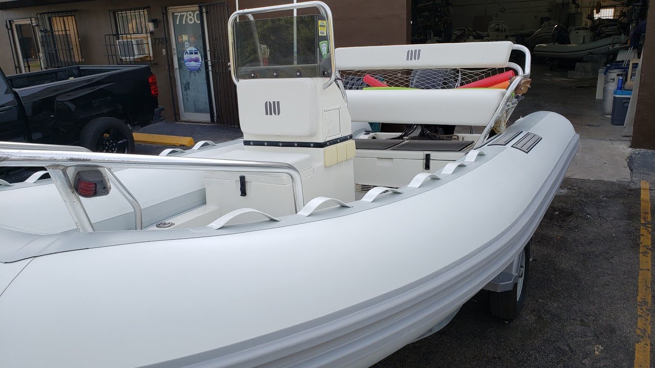 Novurania 450 Mx Yacht Tender restoration