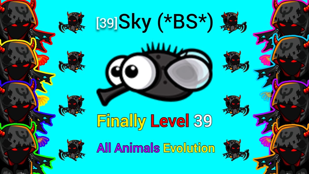 Finally Level 39 And All Animals Evolution (EvoWorld.io) Bosses