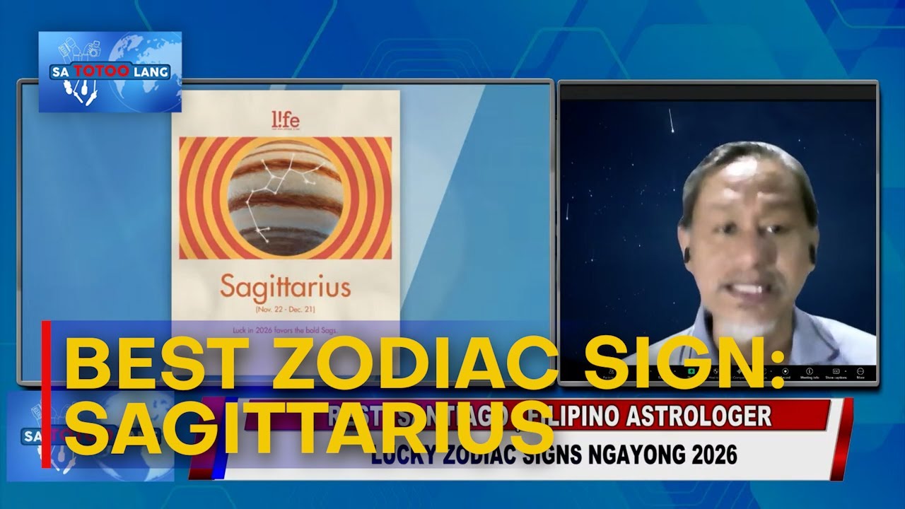 Astrologer: Sagittarius ang best Zodiac sign ngayong 2026 | Sa Totoo Lang