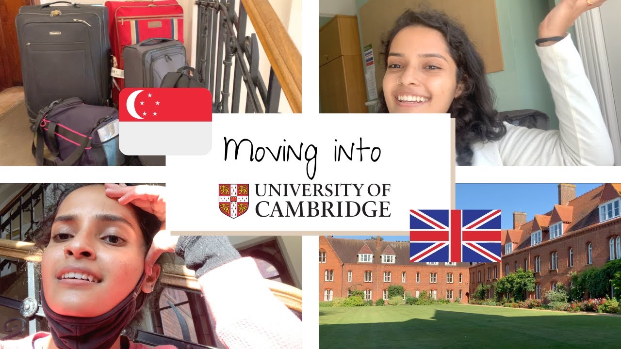 Moving into Cambridge University amidst a PANDEMIC | Singapore to Cambridge 2020 ✈️ [GIRTON COLLEGE]