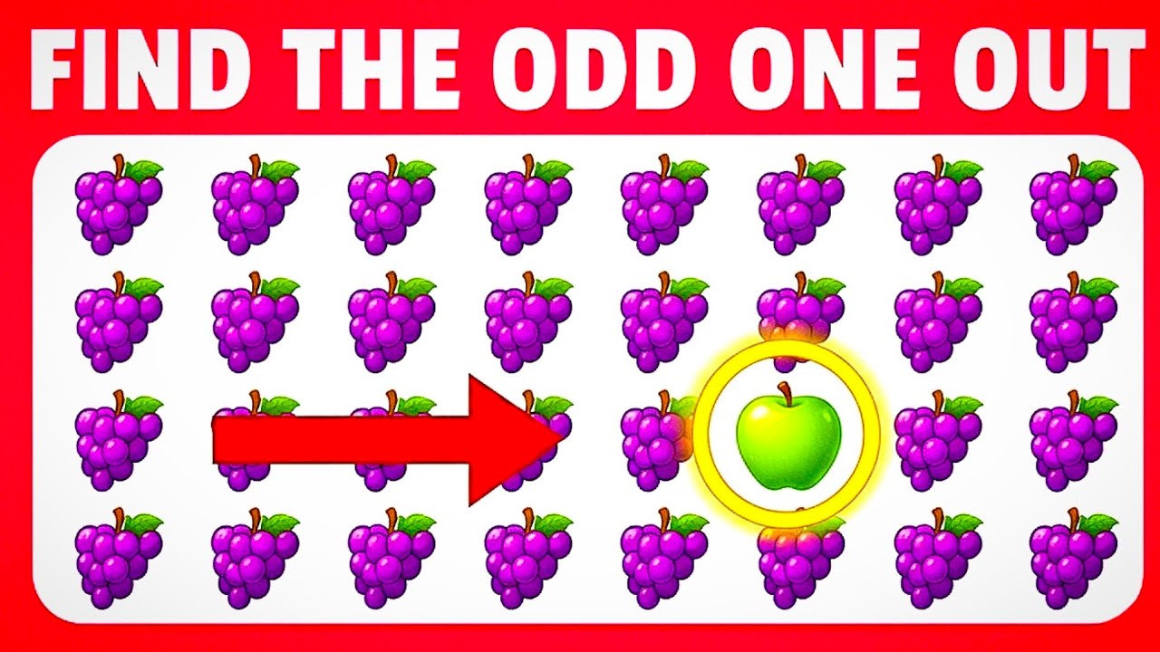 Find the Odd One Out 🧠 | Ultimate Brain Test | Very Tricky Questions