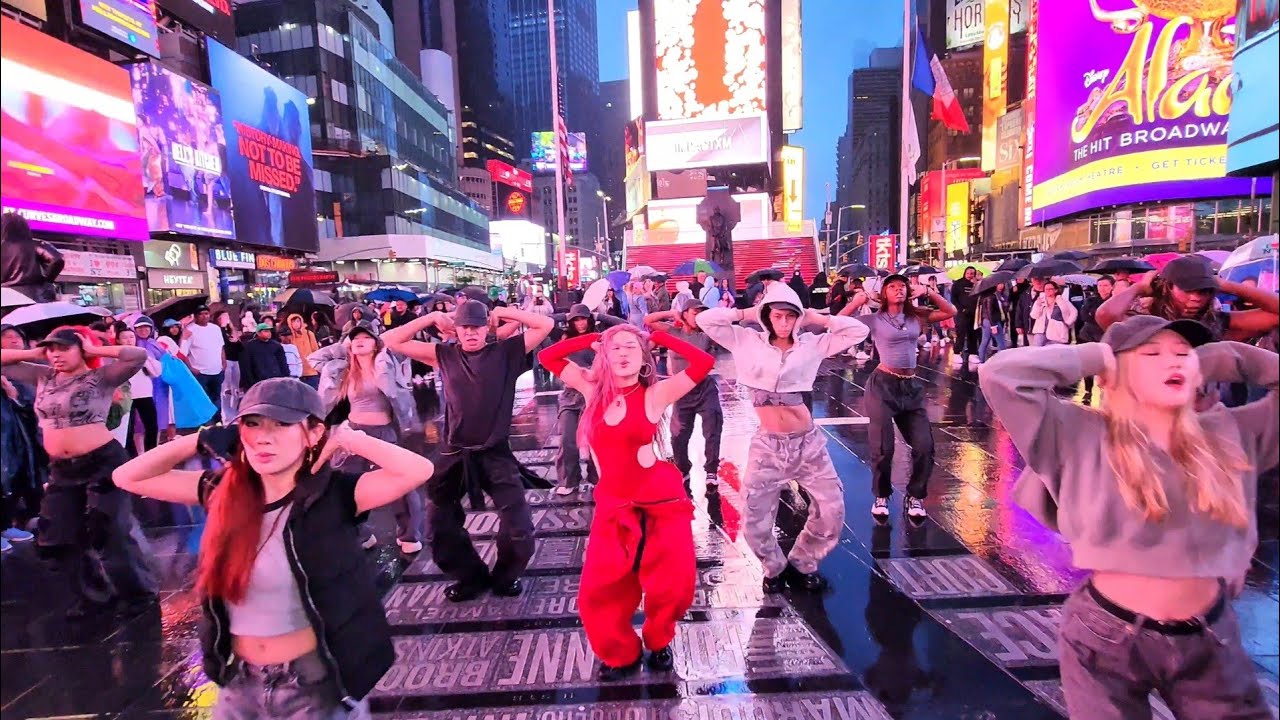 [K-POP IN PUBLIC | ONE TAKE] JENNIE - Like JENNIE Dance Cover by ALL NIGHTERS | TIMES SQUARE