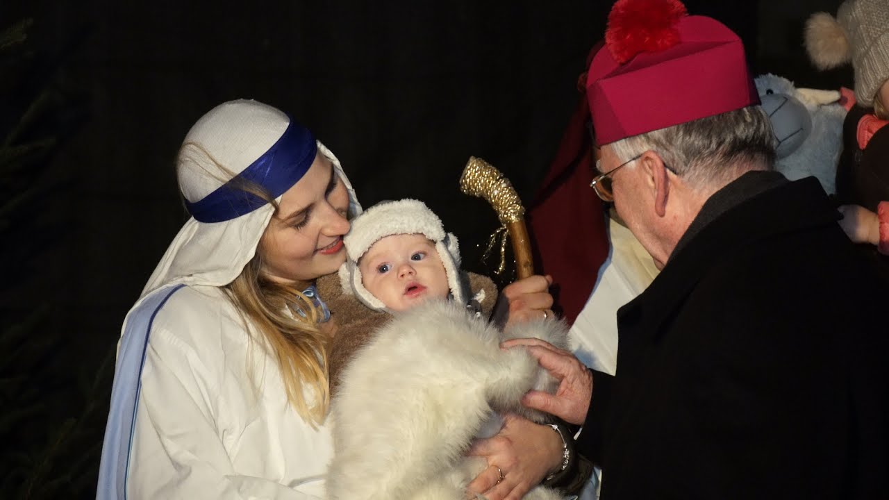 Otwarcie Żywej Szopki oo. Franciszkanów