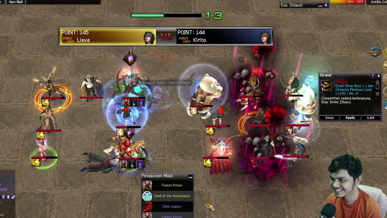 GRAND CHAMPIONSHIP [SUBUH] Lieya VS Kirito - Atlantica Rebirth Indonesia