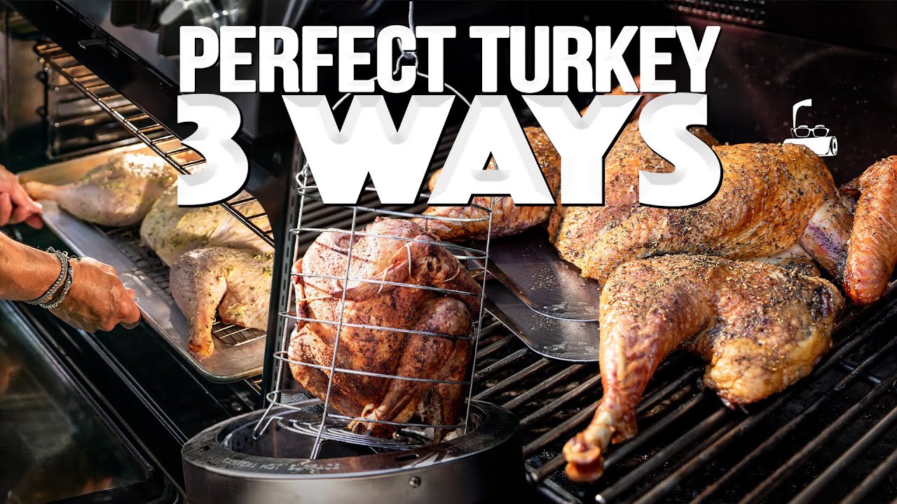 ИДЕАЛЬНО ПРИГОТОВЛЕННАЯ ИНДЕЙКА НА ДЕНЬ БЛАГОДАРЕНИЯ (3 ВАРИАНТА!) | СЭМ-КУЛИНАР