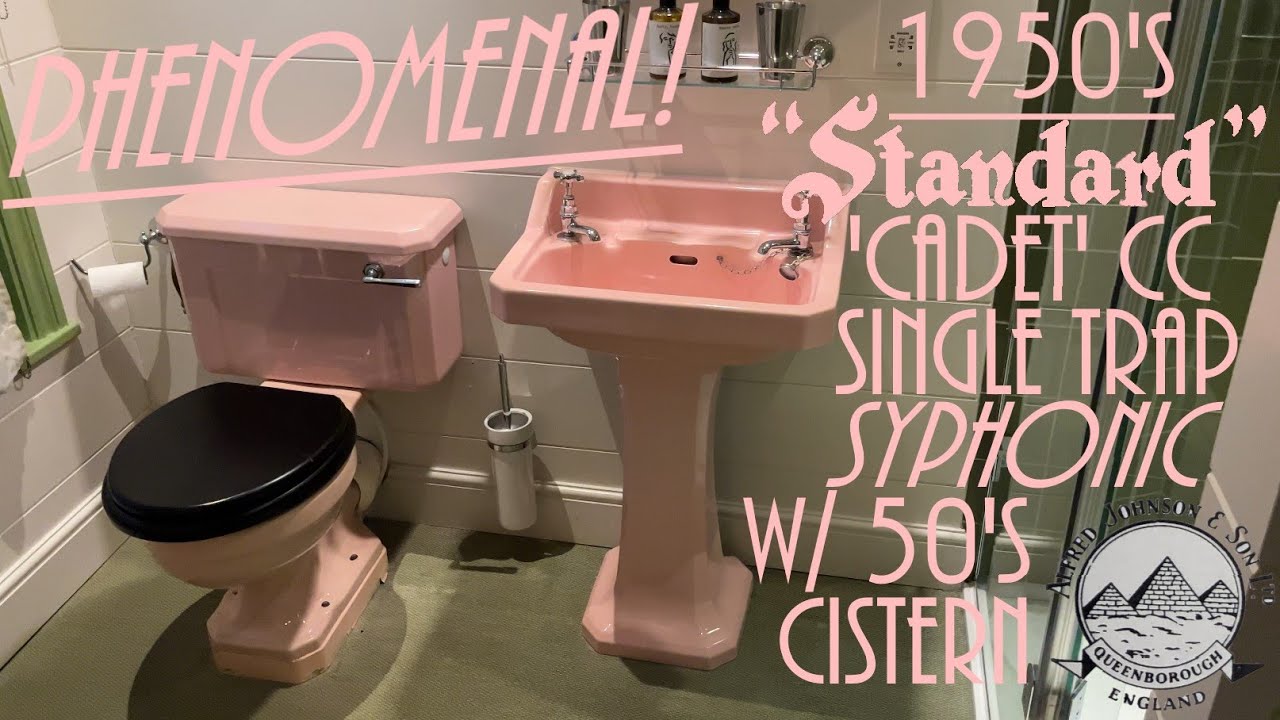 Phenomenal!: 1950's Standard 'Cadet' (British Version) Single Trap Close Coupled Syphonic