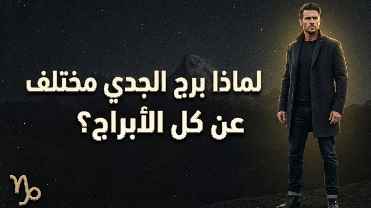 ليه الجدي مش زي أي برج؟ تعرف على أسراره دلوقتي  ♑