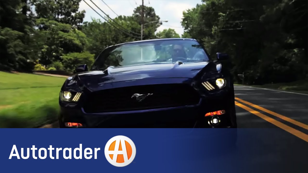 2015 Ford Mustang EcoBoost Convertible | Real World Review | Autotrader