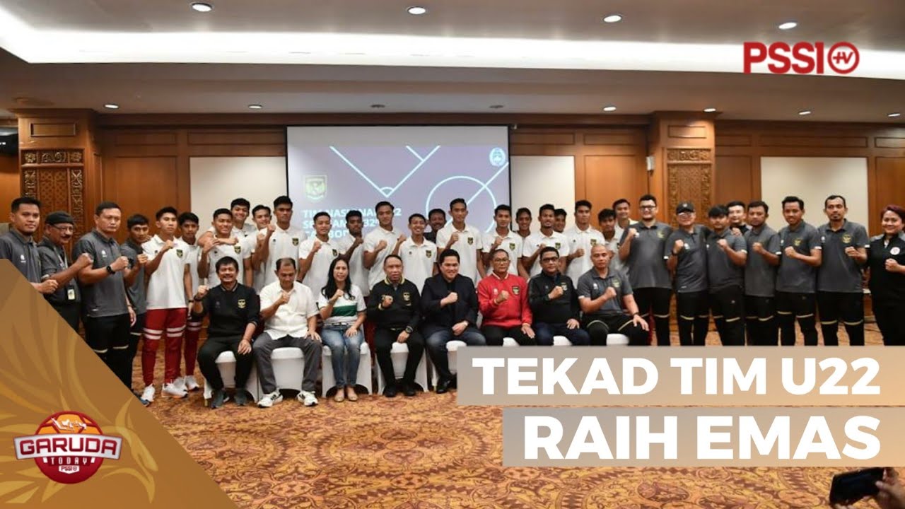 TEKAD TIM U22 INDONESIA RAIH EMAS DI SEA GAMES 2023 KAMBOJA | GARUDA TODAY