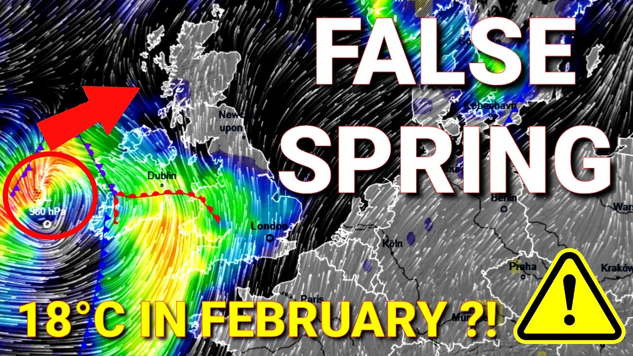 ⚠️Is False Spring Hitting the UK This Week? | 18°C IN FEBRUARY?!