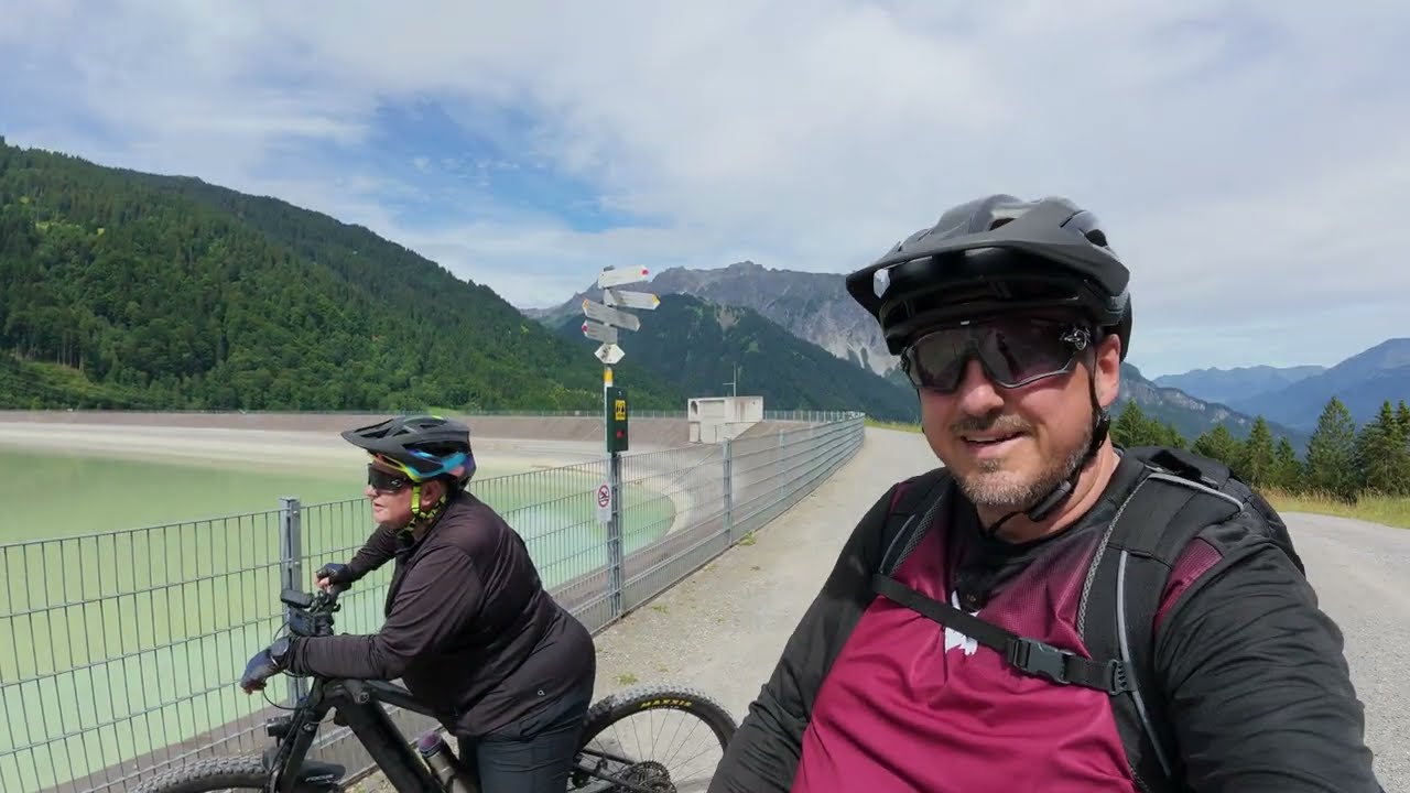 20250718 - Schruns - Dag 6 - Cykling op til bjergsø