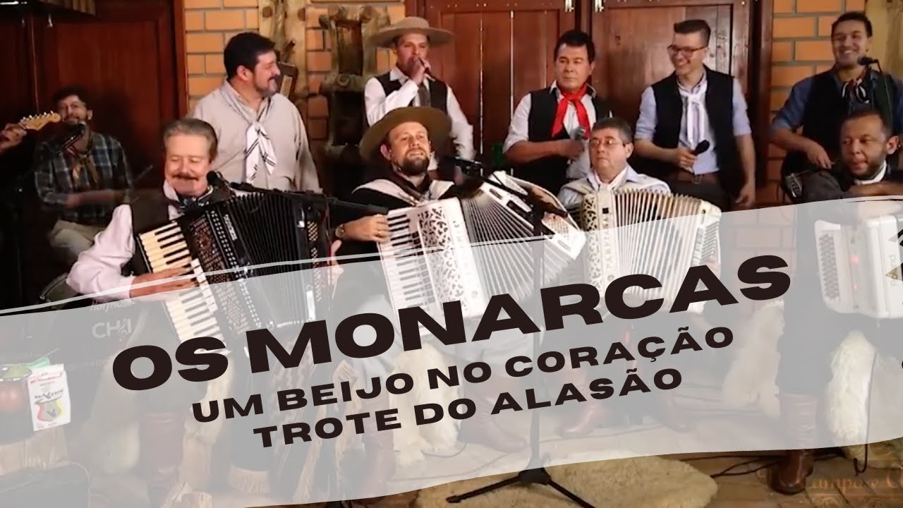 OS MONARCAS - Um beijo no coração / Trote do alasão (Programa DE CAMPO E ALMA / BAND RS)