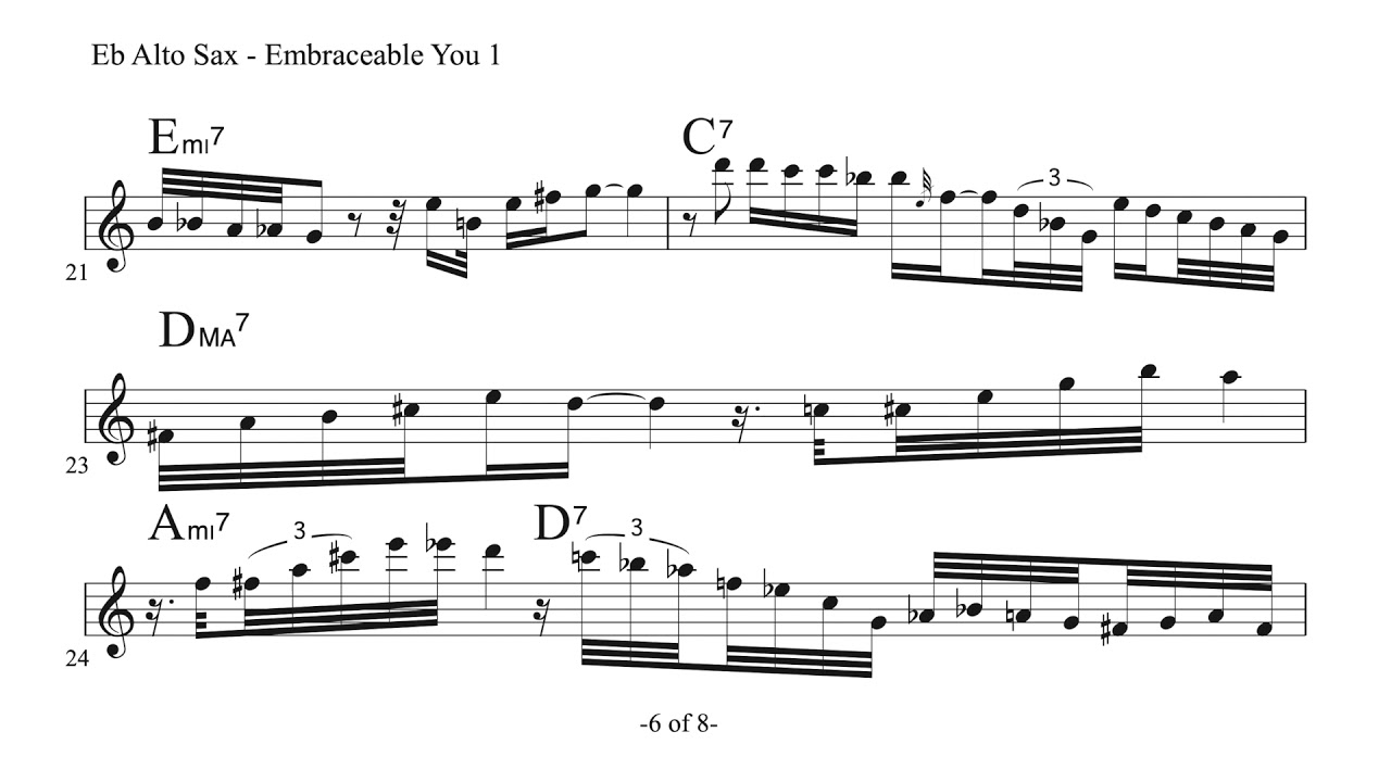 Charlie Parker on Embraceable You 1 - October 28, 1947