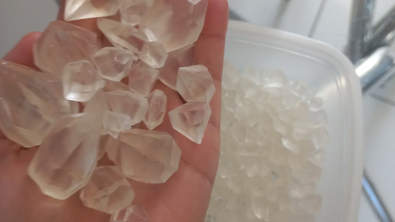 base glicerinads cristal , hot process , para sabonete