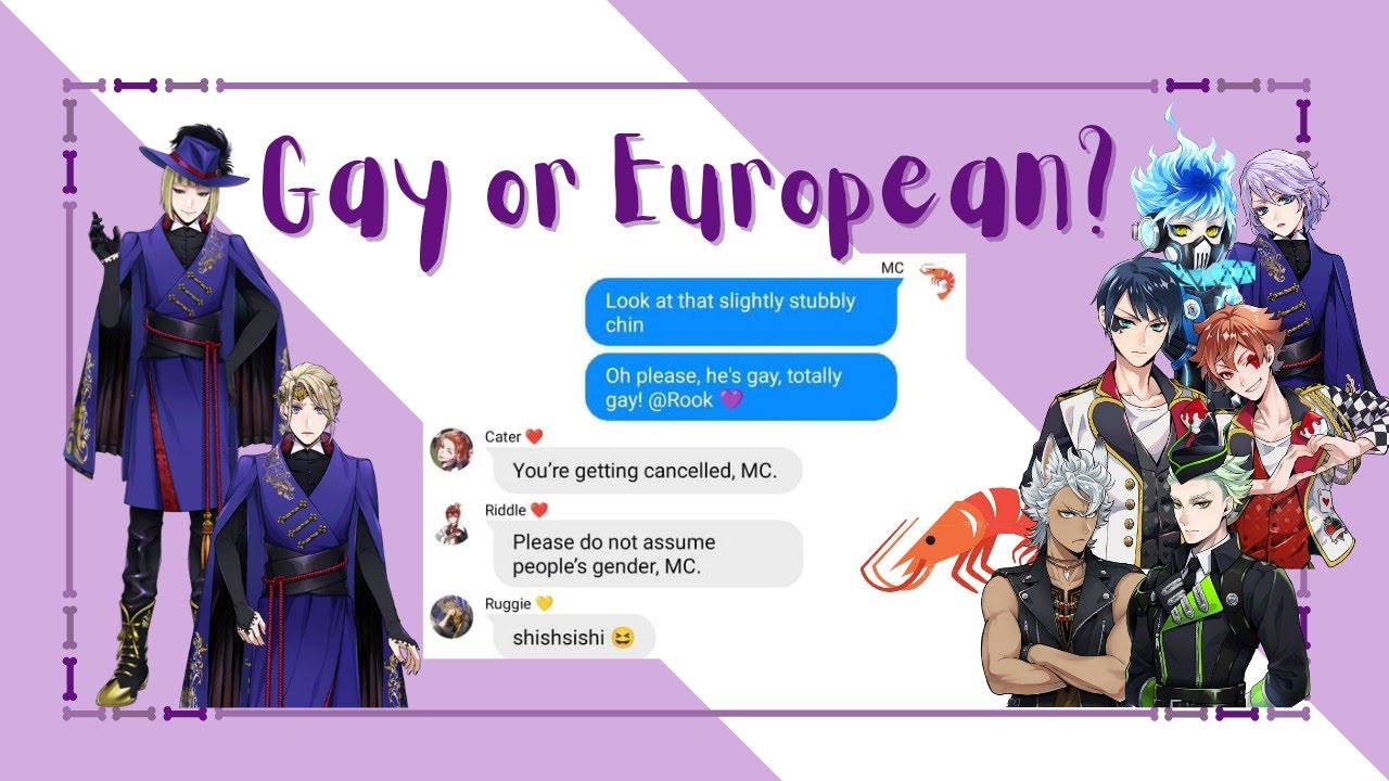 Is Rook Gay or European? | There Right There! Lyric Prank | Twisted Wonderland ft. MC