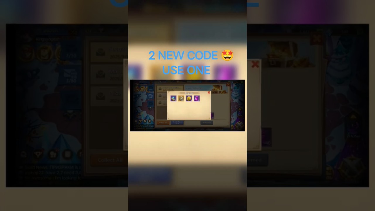 NEW CODE CASTLE CLASH