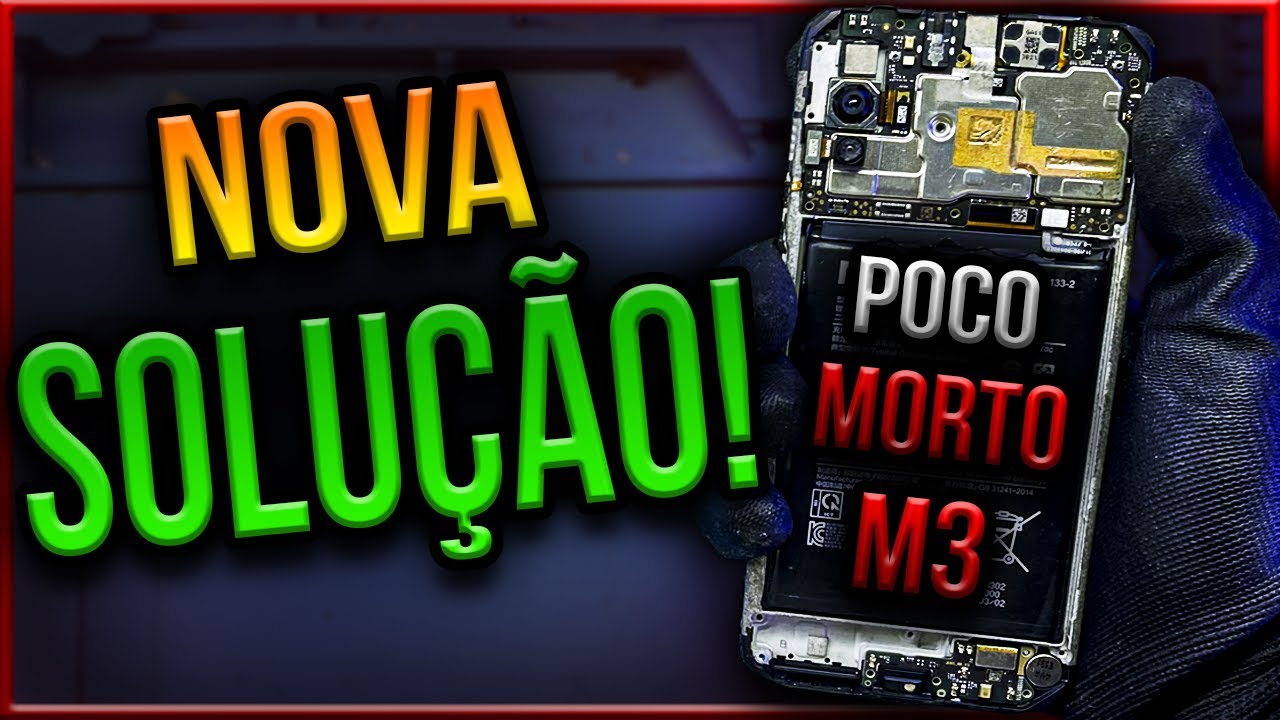 Poco M3 Não Liga e Não Carrega - Nova Solução (Que Funciona Mesmo)