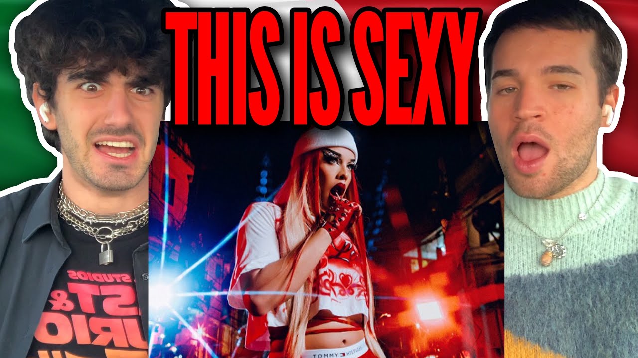 ITALIANS React 🇮🇹 GLORIA GROOVE - VERMELHO (CLIPE OFICIAL)