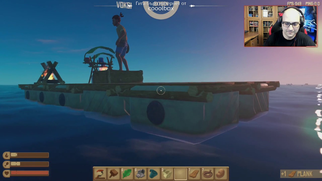 ГОШО СЕ ЗАВРЪЩА | NoThx и Voksi играят Raft #1
