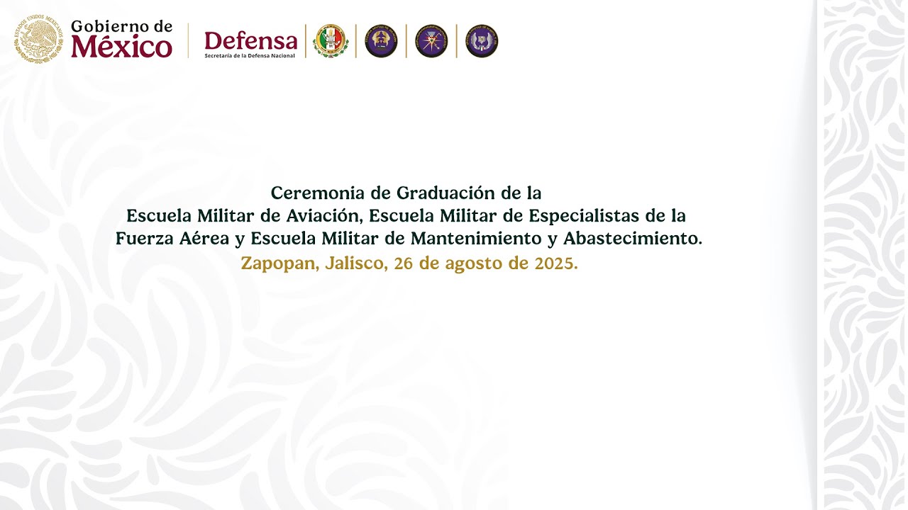 Ceremonia de Graduación del Colegio del Aire.