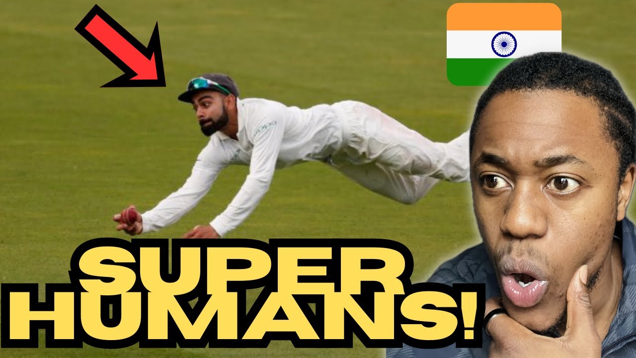Football fan reacts to Cricket for First time!| Best Catches