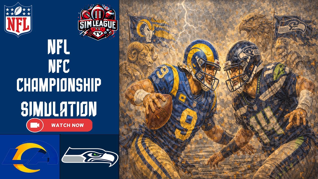 Los Angeles Rams vs Seattle Seahawks | NFC Championship | NFL 2025