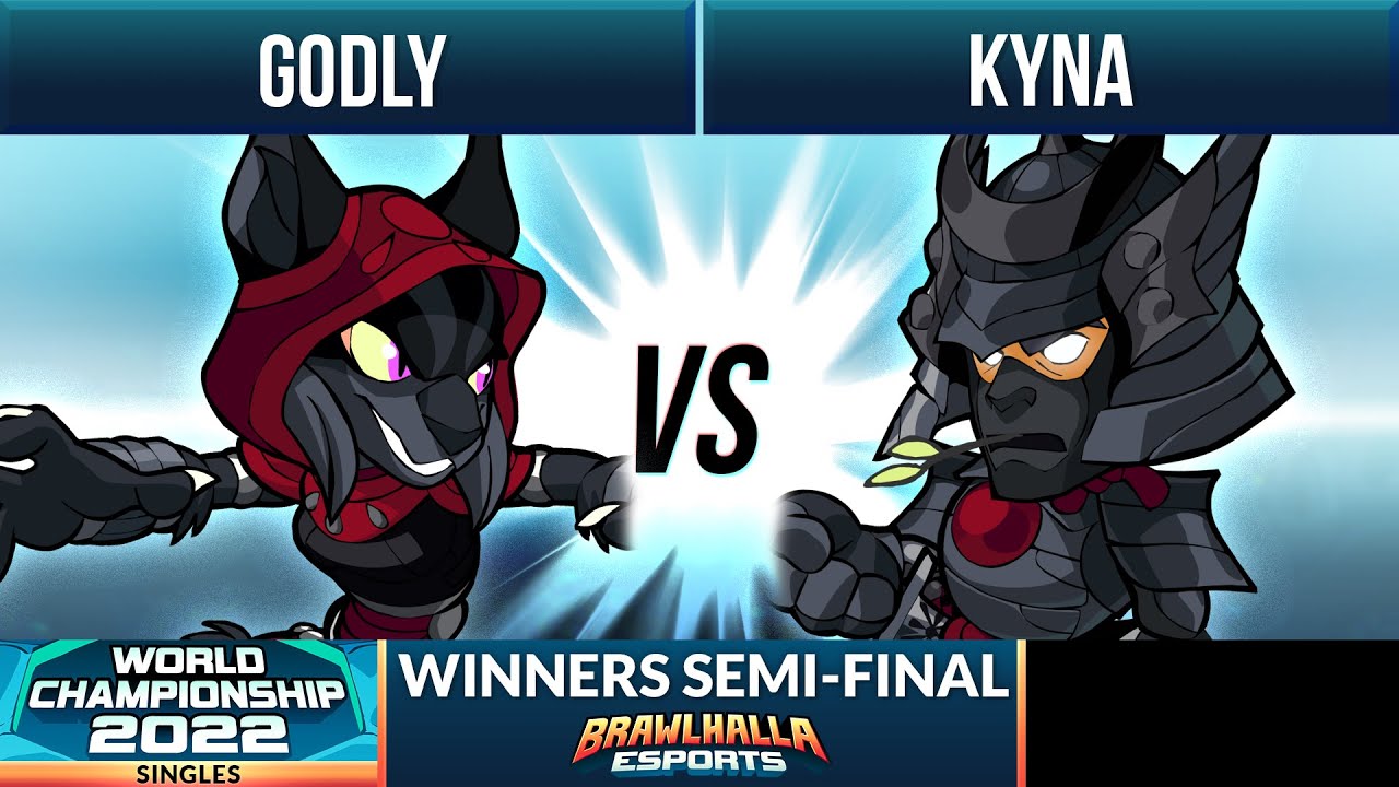 Godly vs Kyna - Winners Semi-Final - Brawlhalla World Championship 2022 - 1v1