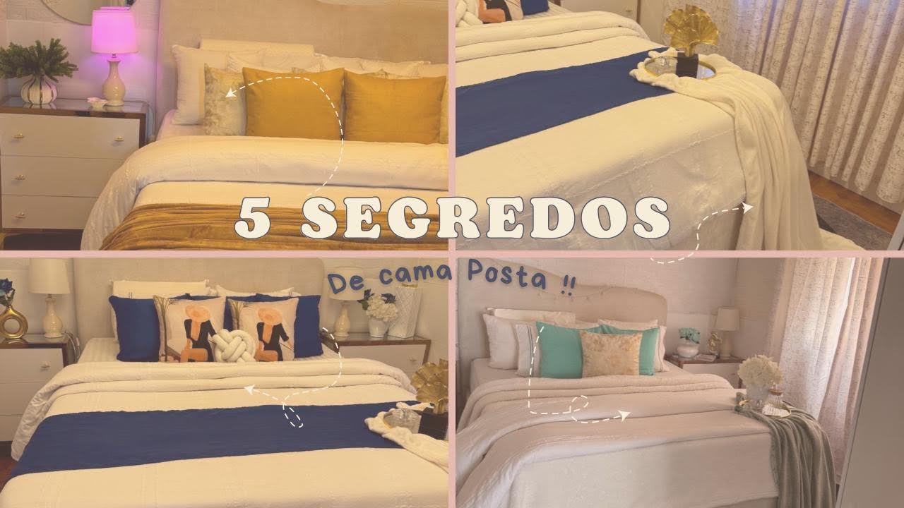 5 segredos de 🛌 cama posta