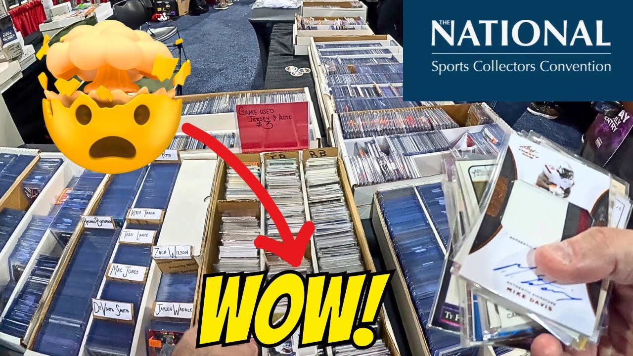 How Was THIS in a $3 Box at The National Sports Card Convention!?!