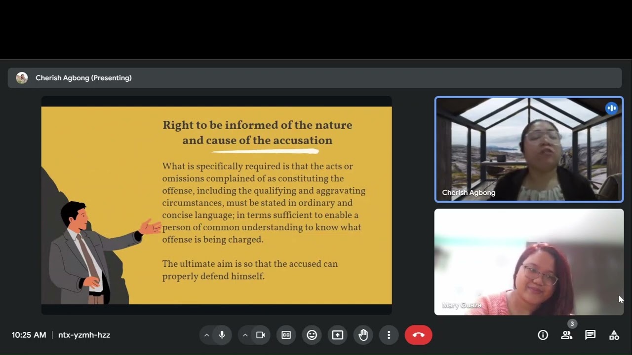Rule 115 - Rights of the Accused