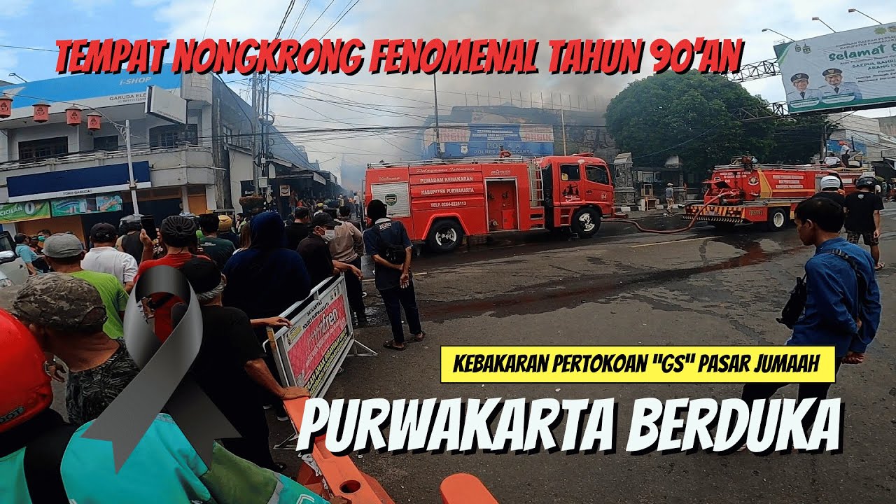 Purwakarta Berduka, Kebakaran Gedung Pertokoan GS Pasar Jumaah