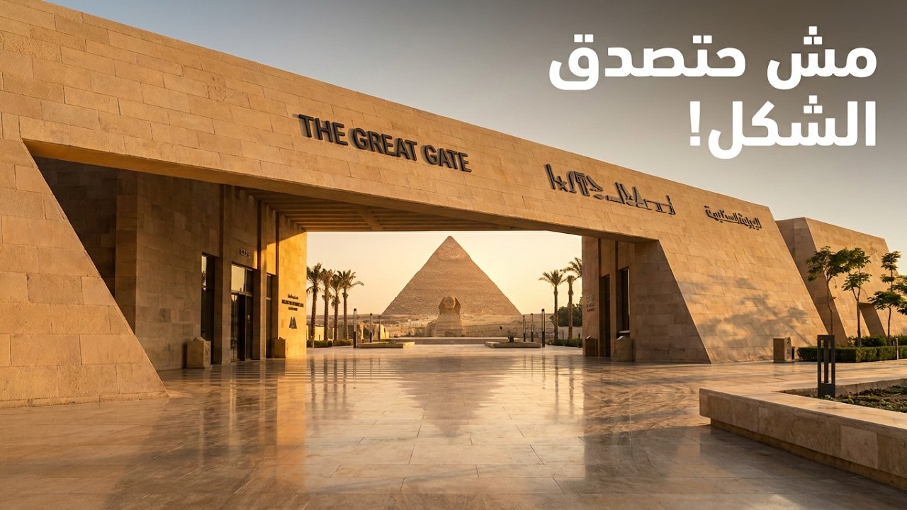 مش حتصدق شكل اهرامات الجيزة قبل افتتاح المتحف المصرى الكبير | Pyramids of Giza