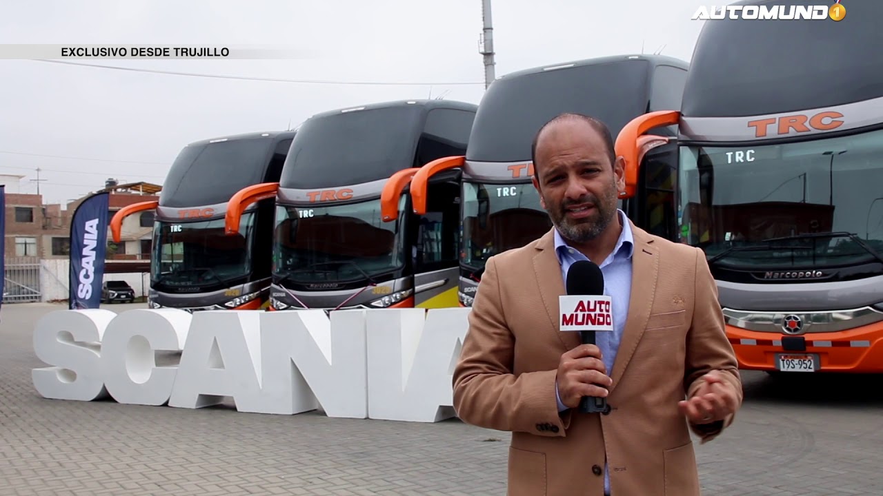 Scania del Perú entregó flota de buses a empresa TRC Express de Trujillo