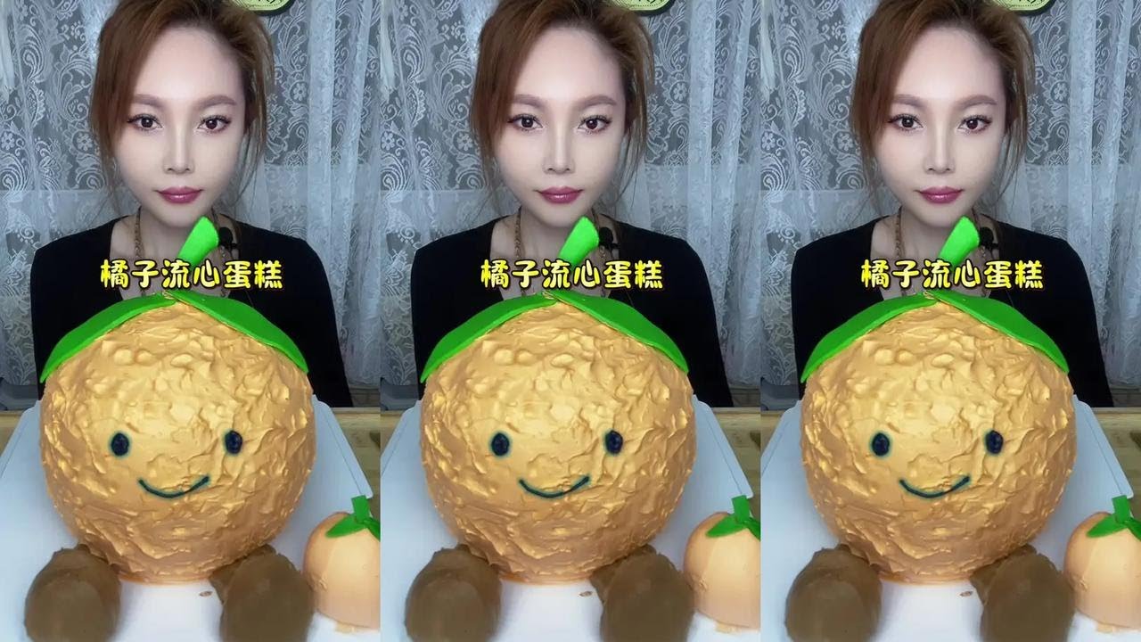 Original video, dessert, kwai mukbang Chinese, kwai eating show