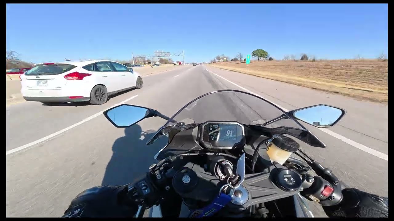 First Time on the 2025 ZX6R