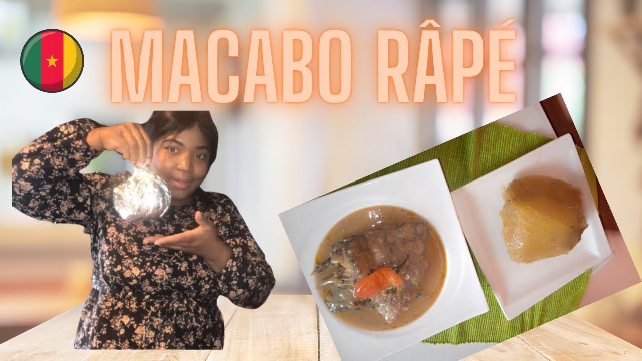 COMMENT FACILEMENT CUISINER LE MACABO  Râpé ( KOUAKOUKOU)?