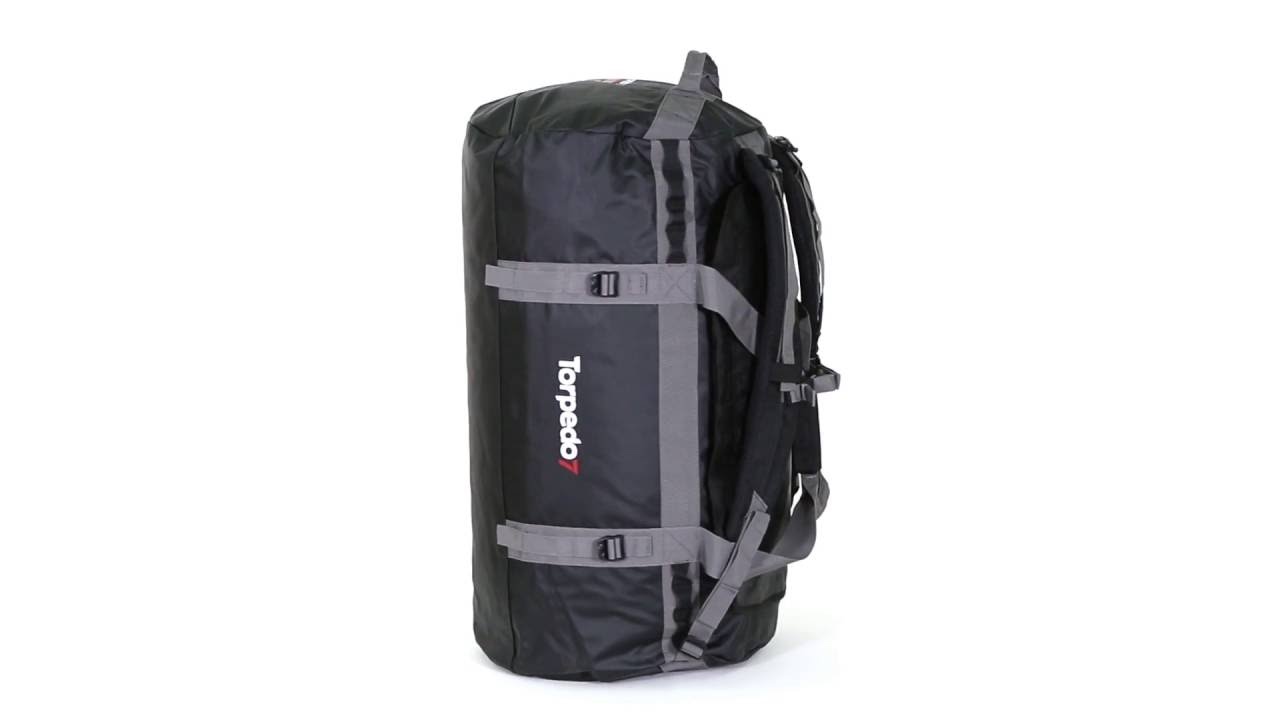 Torpedo7 90L Heavy Duty Duffel Bag - Standing