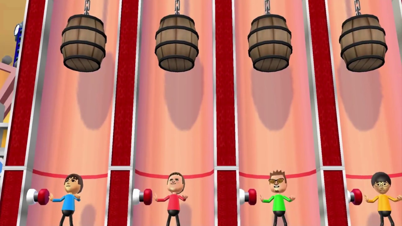 Wii Party - Minigames - Guest C VS Michael VS Cole VS Ren