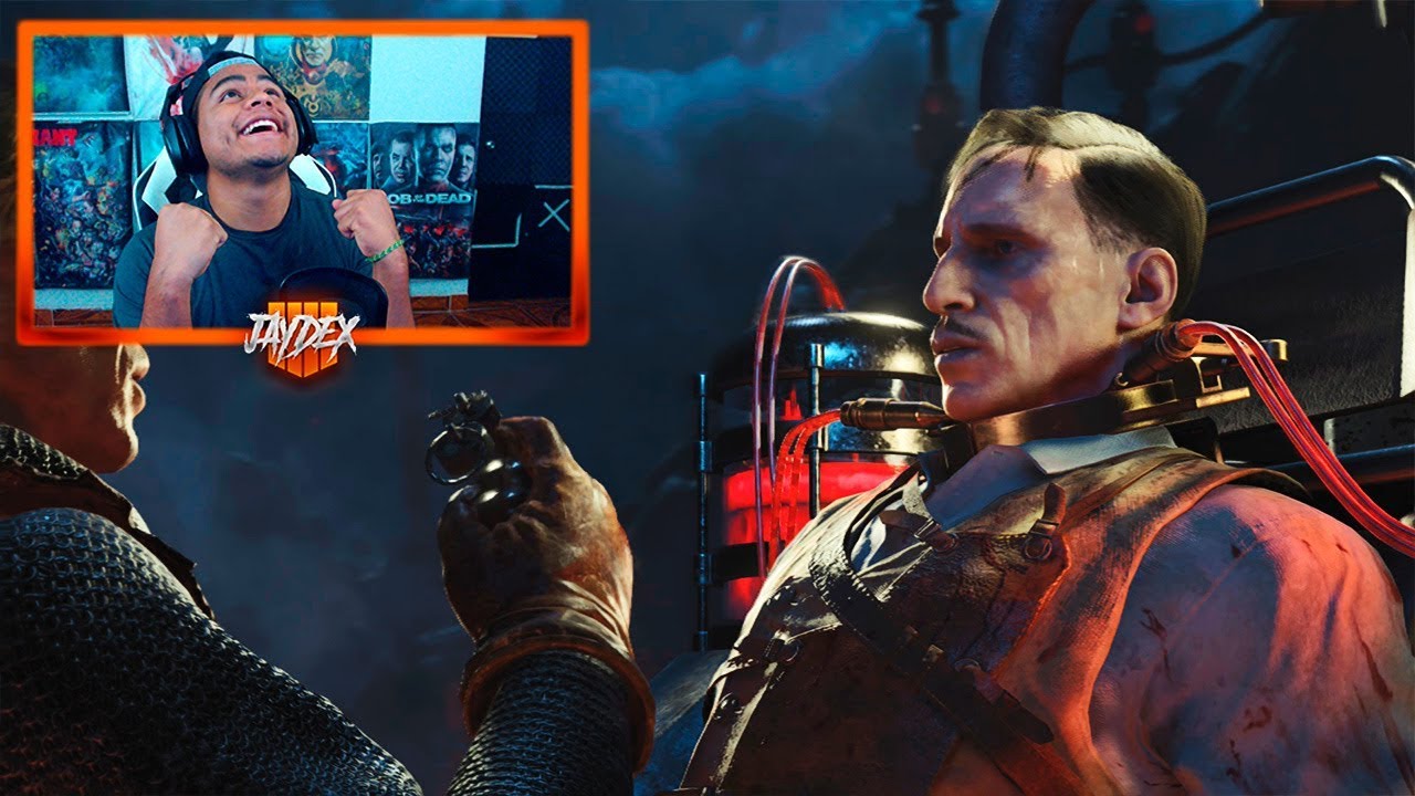 Boss Fight + Reaccion a la cinematica! Easter Egg Blood Of The Dead! Call Of Duty BlackOps 4 Zombies