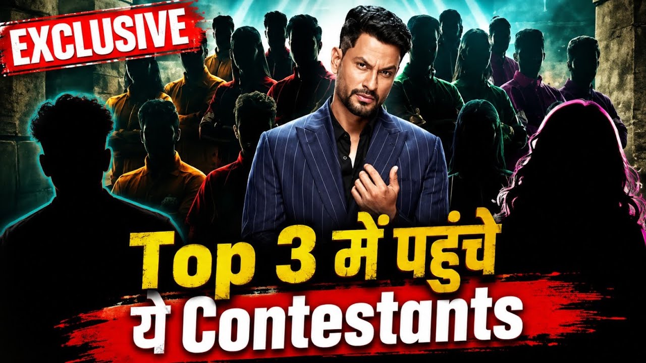 Alliance Exclusive : Top 3 contestants of the show . 