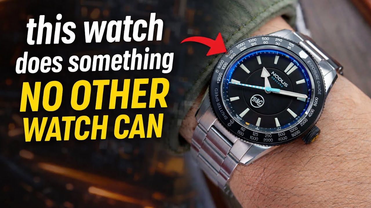 This Watch Replaces Your Light Meter! (Nodus Obscura)