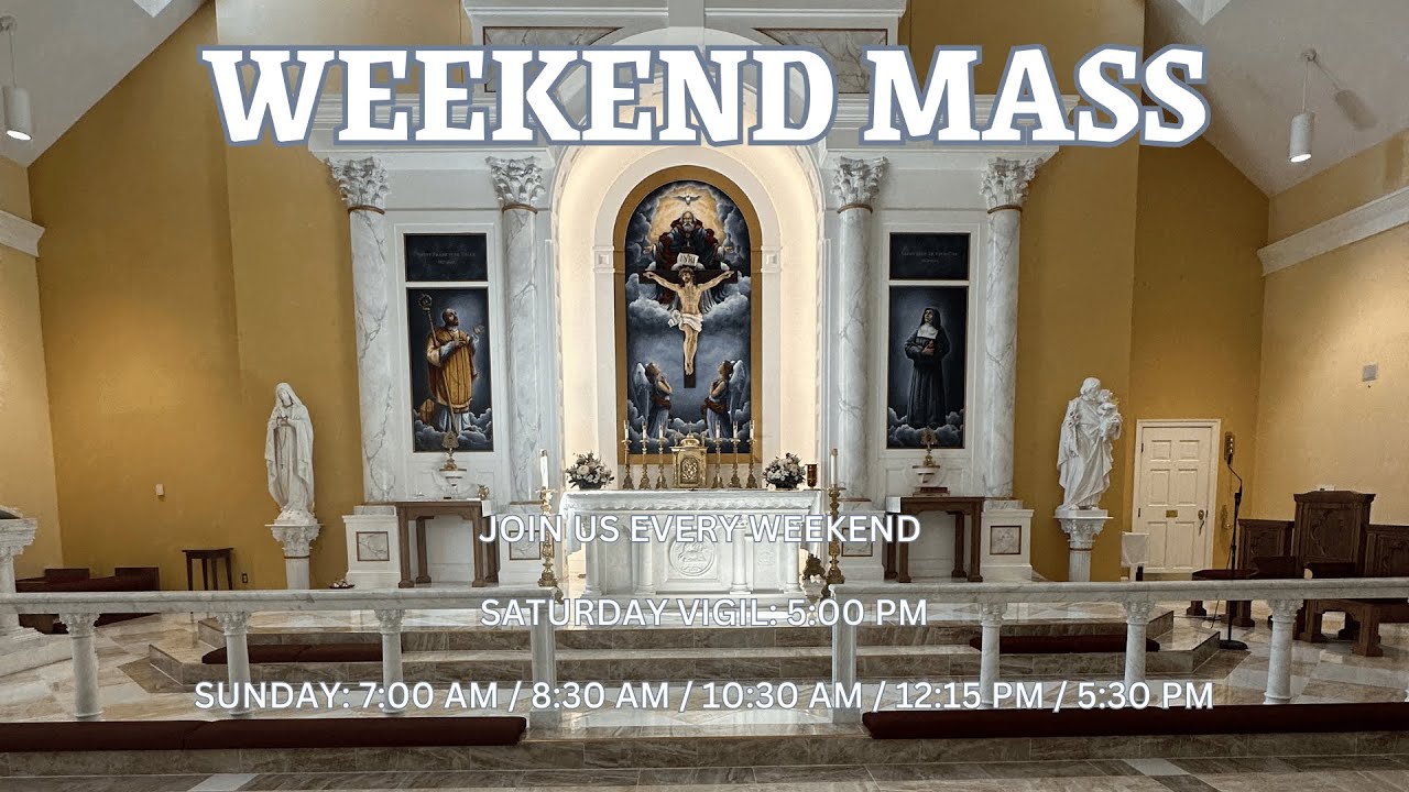 Weekend Masses