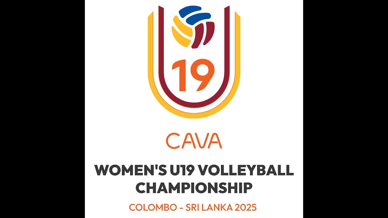 Kyrgyzstan - Nepal. Final. CAVA Women&rsquo;s U19 Volleyball Championship 2025 Colombo, Sri Lanka.