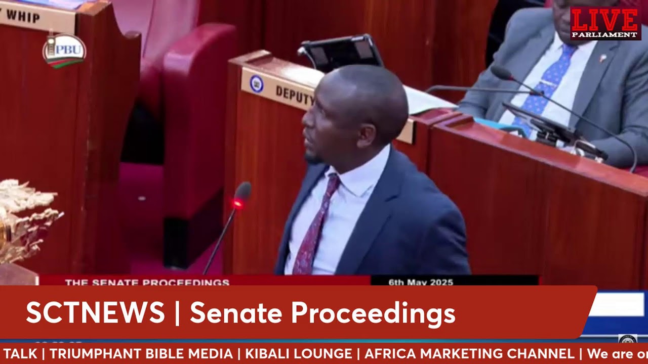 SCTNEWS: The Senate Plenary, Tuesday 6th May 2025. Afternoon Session