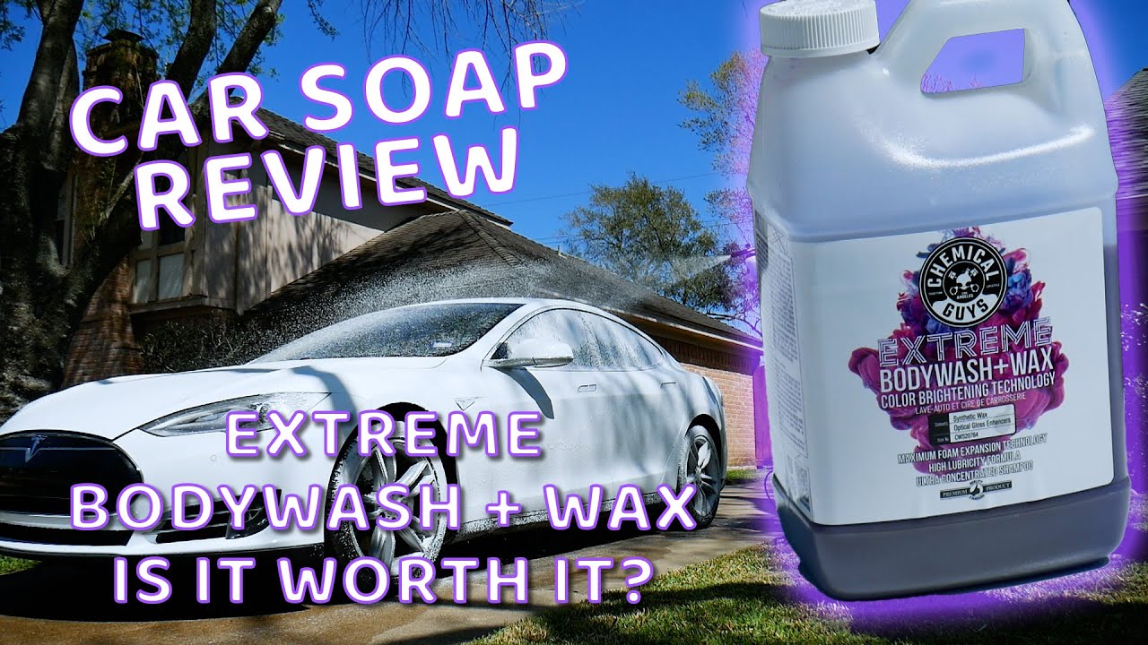 Is it worth it? Chemical Guys Extreme Bodywash and Wax Review
