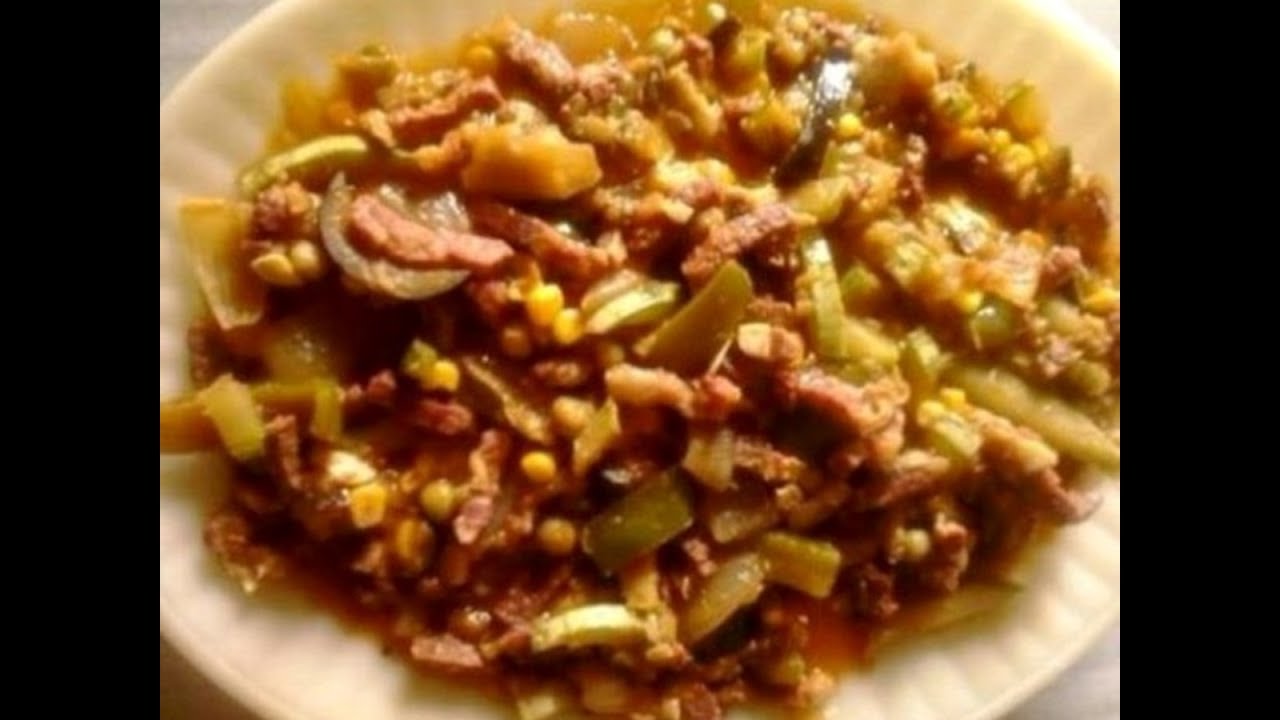 RECEITA: CHARQUE COM LEGUMES AO MOLHO TROPICAL