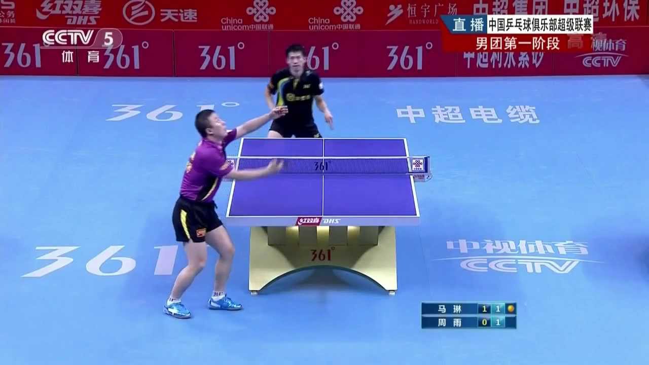 2013 CTTSL R1 (1): Ma Lin - Zhou Yu (full match/short form)