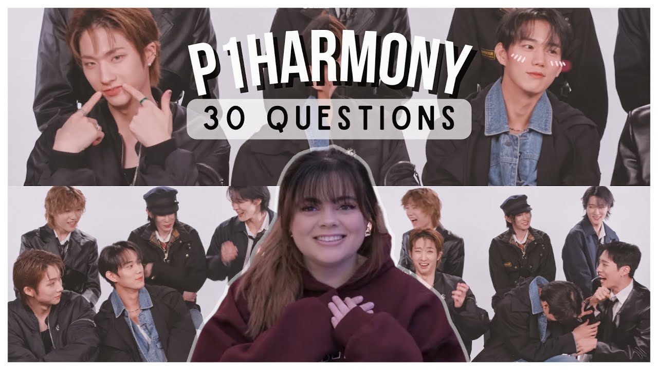 Okay...we're diving in | P1Harmony Answers 30 Questions As Quickly As Possible REACTION