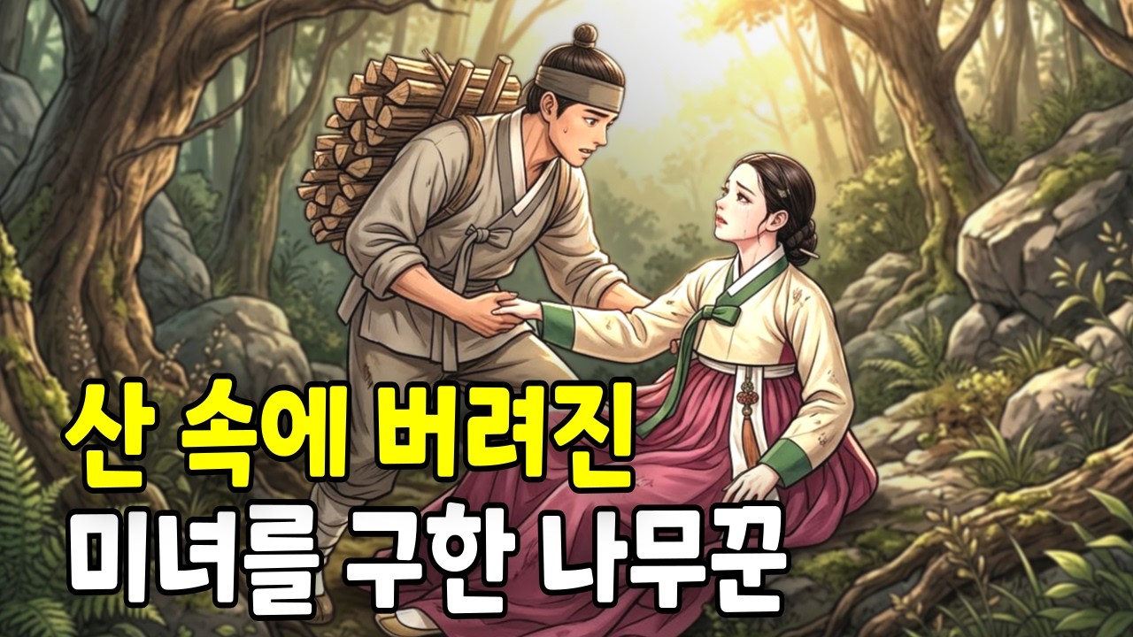 깊은 산속에 버려진 미녀를 구한 나무꾼의 정체는? | 야담·민담·전설·설화·옛날이야기·오디오북