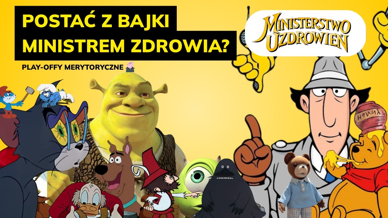 POSTAĆ Z BAJKI MINISTREM ZDROWIA? PLAY-OFFY PÓŁMERYTORYCZNE CZ.1